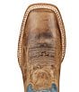 Color:Dusted Wheat/Heritage Blue - Image 4 - Men's Arena Rebound Western Boots