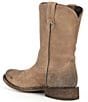 Color:Burned Grey Roughout - Image 3 - Men's Downtown Suede Western Boots
