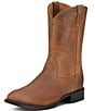 Color:Distressed Brown - Image 4 - Men's Heritage Roper Western Boots