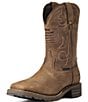 Color:Distressed Brown - Image 4 - Men's Hybrid Patriot H20 Waterproof Western Boots