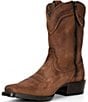 Ariat Men's Oliver Suede Cutter Toe Western Boots - Image 4