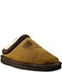 Color:Dusty Brown - Image 1 - Men's Patriot Square Toe Slippers