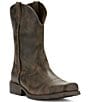 Color:Antiqued Grey - Image 1 - Men's Rambler Western Boots