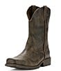 Color:Antiqued Grey - Image 4 - Men's Rambler Western Boots