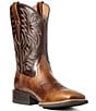 Color:Peanut Butter/Chaga Brown - Image 1 - Men's Sport Wide Square Toe Western Boots