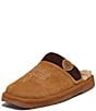 Color:Chestnut - Image 4 - Men's Square Toe Silversmith Slippers