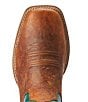 Color:Fiery Brown Crunch/Emerald Green - Image 5 - Men's Wild Thang Western Boots