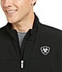 Color:Black - Image 4 - New Team Softshell Full Zip Jacket
