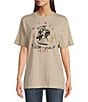 Ariat Printed Graphic Crew Neckline Short Sleeve Tee Shirt, Color:Oatmeal Heather - Image 1