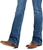 Color:Maine - Image 6 - R.E.A.L Patricia Mid Rise Bootcut Repreve Cotton Blend Jeans