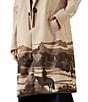 Ariat Rawlins Woven Western Screen Graphic Print Notch Collar Long Sleeve Jacket - Image 4