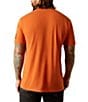 Ariat Relaxed Shield Flag Graphic T-Shirt, Color:Orange - Image 2