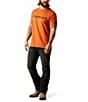 Ariat Relaxed Shield Flag Graphic T-Shirt, Color:Orange - Image 3