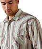Ariat Retro Hesperus Long Sleeve Striped Woven Shirt - Image 3