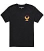 Ariat Rustic Eagle Short Sleeve T-Shirt, Color:Black - Image 2