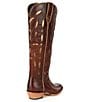 Color:Brown - Image 2 - Saylor StrechFit Leather Western Boots