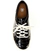 Ariat Skylar Luxe Croco Embossed Leather Lace Up Sneakers - Image 5
