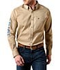 Ariat Team Logo Long Sleeve Woven Twill Shirt - Image 1