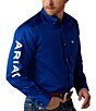Ariat Team Logo Long Sleeve Woven Twill Shirt - Image 3