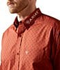Ariat Team Porter Classic Fit Printed Long Sleeve Woven Shirt - Image 3