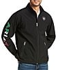 Color:Black - Image 1 - Team Softshell Mexico Water-Resistant Full-Zip Jacket