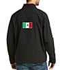 Color:Black - Image 2 - Team Softshell Mexico Water-Resistant Full-Zip Jacket