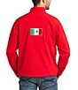 Ariat Team Softshell Mexico Water-Resistant Full-Zip Jacket, Color:Red - Image 2