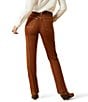 Ariat Ultra High Rise Relaxed Straight Leg Jeans, Color:Brown - Image 2