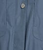 Color:Blue Fin - Image 5 - Waterproof Atherton Cinchable Waist Hooded Jacket