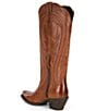 Color:Light Tan - Image 3 - Women's Abilene Leather Tall Western Boots