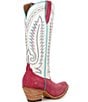 Color:Raspberry - Image 2 - Women's Ambrose Suede Tall Western Boots