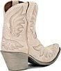 Color:Cloud White - Image 2 - Women's Chandler Suede Western Booties