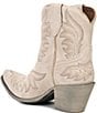Color:Cloud White - Image 3 - Women's Chandler Suede Western Booties