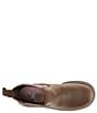 Color:Distressed Tan - Image 5 - Fatbaby Leather Twin Gore Lug Sole Booties