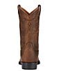 Color:Brown - Image 3 - Women's Heritage Roper Leather Snip Toe Western Boots