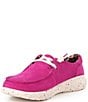 Color:Hottest Pink - Image 4 - Women's Hilo Fabric Slip-Ons
