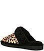 Color:Leopard - Image 3 - Jackie Square Toe Leopard Hair Calf Slippers