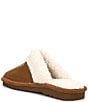 Color:Chestnut - Image 5 - Women's Jackie Square Toe Suede Slippers