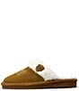 Color:Chestnut - Image 6 - Women's Jackie Square Toe Suede Slippers