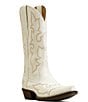 Color:White - Image 1 - Women's Jennings Stretch Leather Western Boots
