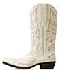 Color:White - Image 4 - Women's Jennings Stretch Leather Western Boots