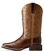 Color:Arizona Brown - Image 3 - Women's Round Up Leather Western Boots