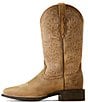 Color:Brown - Image 3 - Women's Round Up Remuda Leather Western Mid Boots