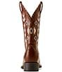 Color:Canyon Tan - Image 2 - Women's Round Up Skyler Leather Western Boots