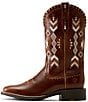 Color:Canyon Tan - Image 3 - Women's Round Up Skyler Leather Western Boots