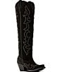 Ariat Women's Vixen Suede Studded Western Over the Knee Boots - Image 1