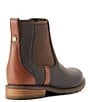 Color:Brown - Image 3 - Women's Wexford Waterproof Leather Lug Sole Chelsea Booties