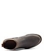 Color:Brown - Image 5 - Women's Wexford Waterproof Leather Lug Sole Chelsea Booties