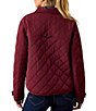 Ariat Woodgate Woven Quilted Point Collar Long Sleeve Oversized Jacket - Image 2
