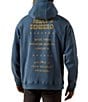 Ariat x Sendero Back In The Saddle Long Sleeve Fleece Hoodie, Color:Blue - Image 2